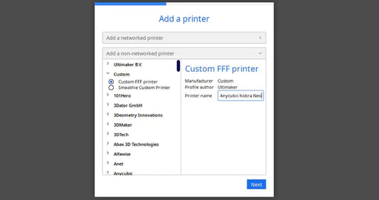 How to Import Anycubic FDM 3D Printer Profiles to Cura