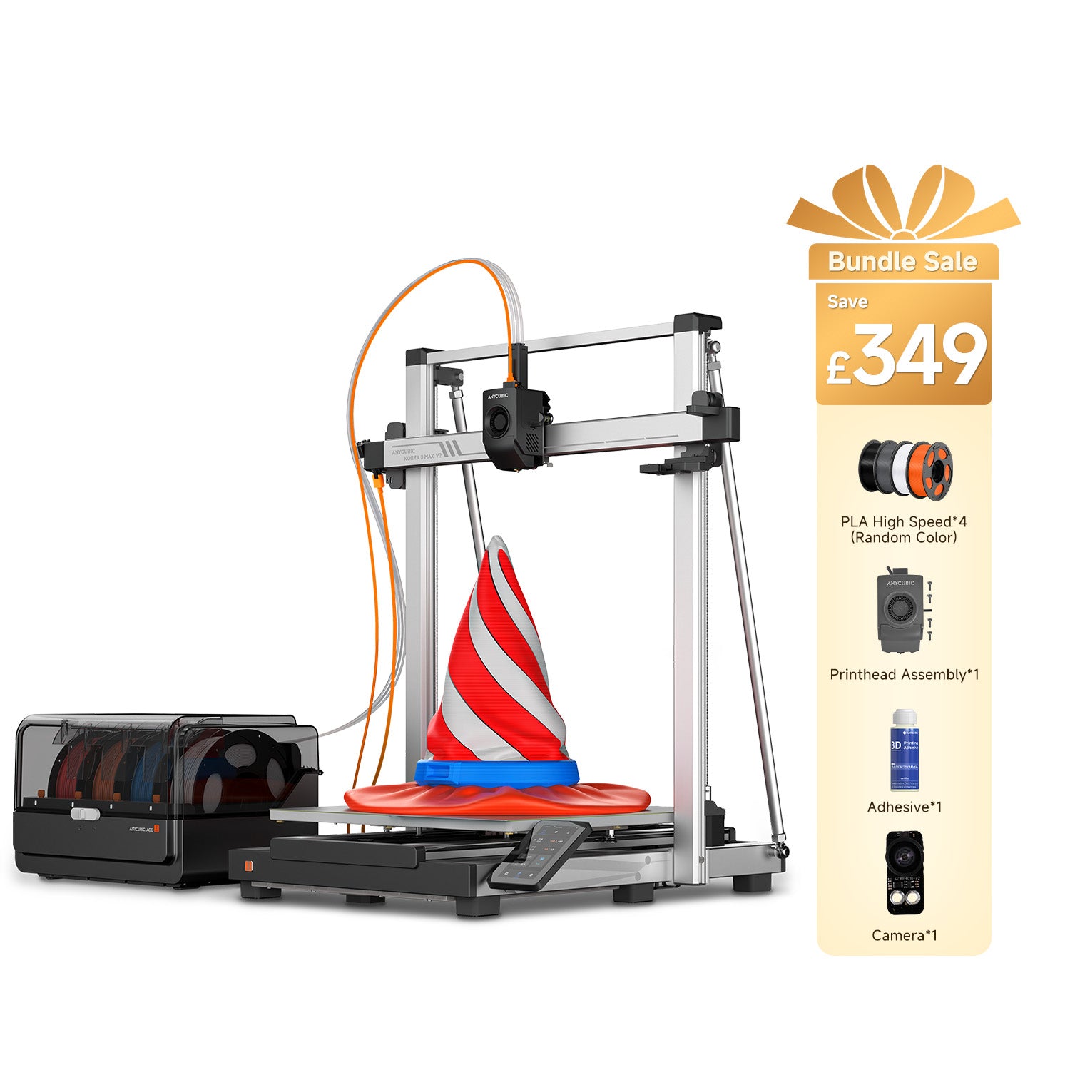 Kobra 3 Max V2 Combo All-in-One Bundle